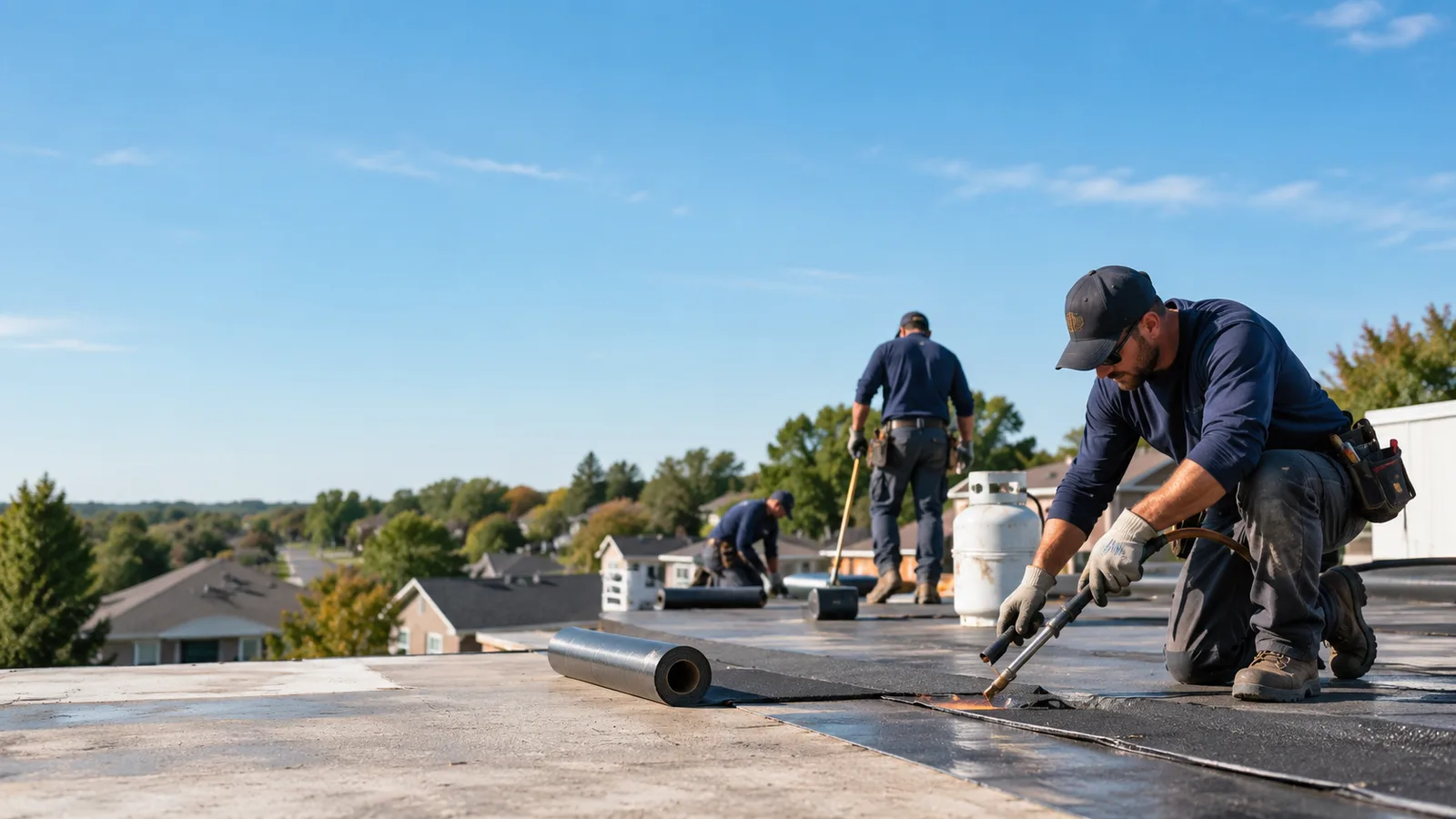 Flat Roof Leak Repair providers in New Eagle, PA